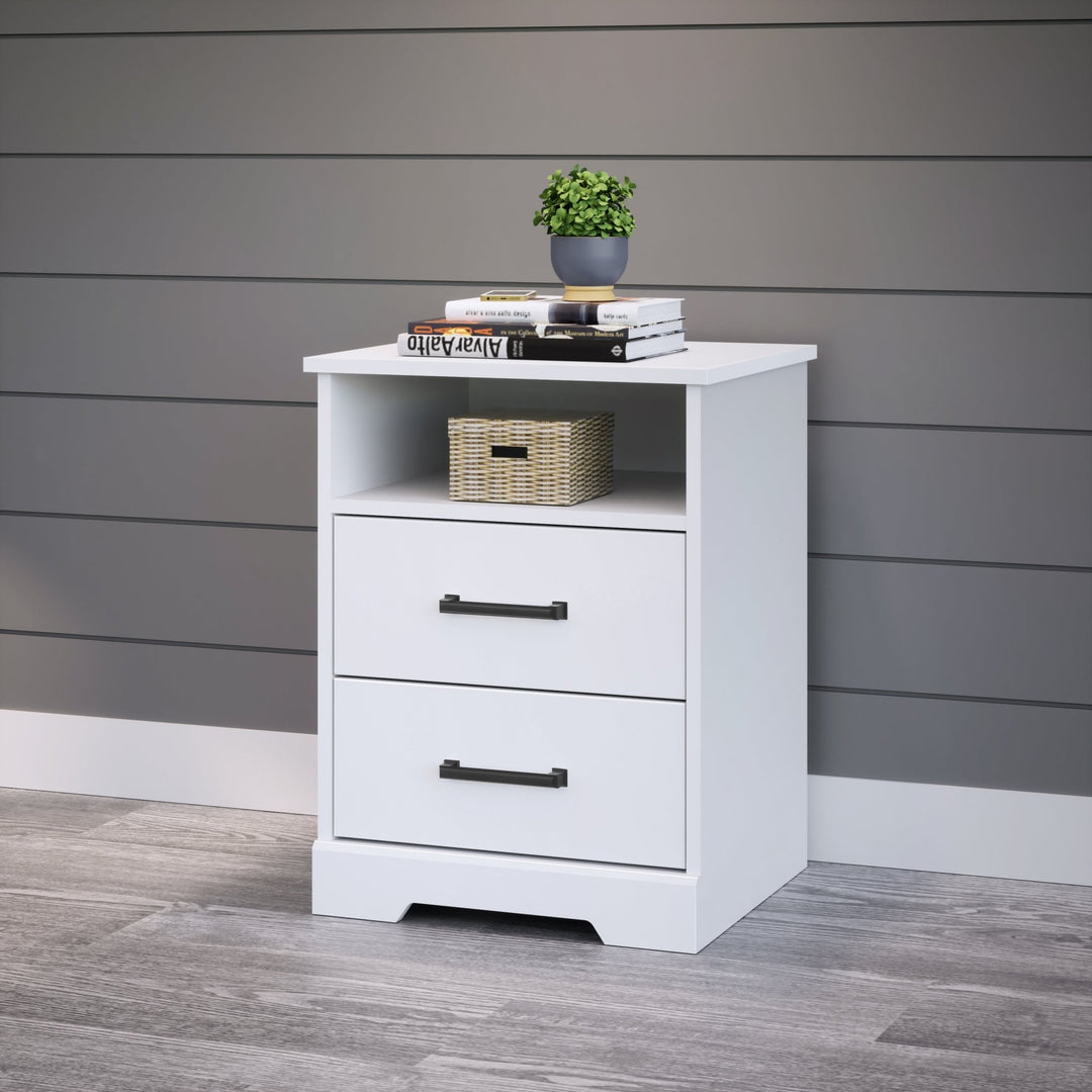 Rustic Ridge 2-Drawer Nightstand