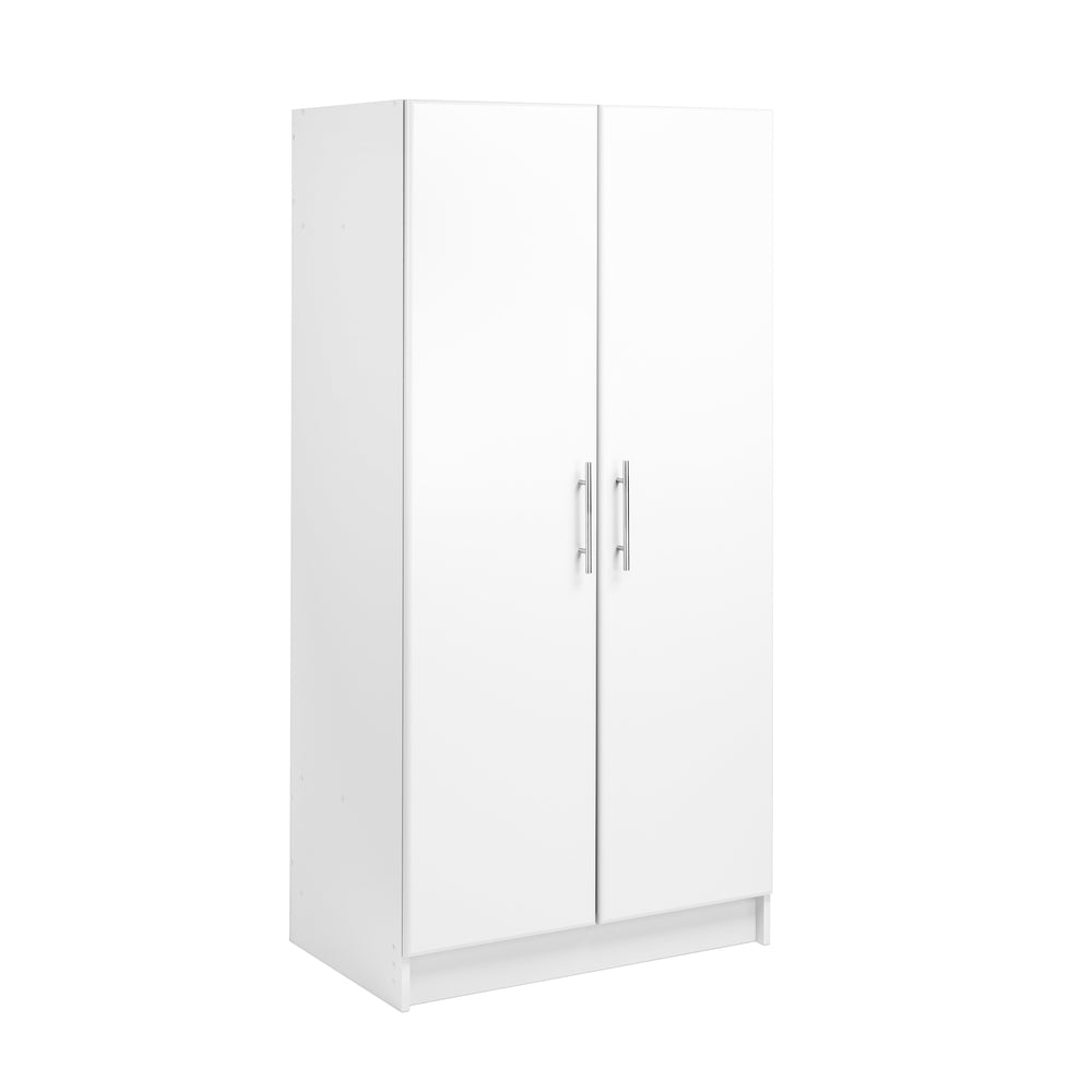Elite 32" 2-Door Wardrobe Storage Cabinet