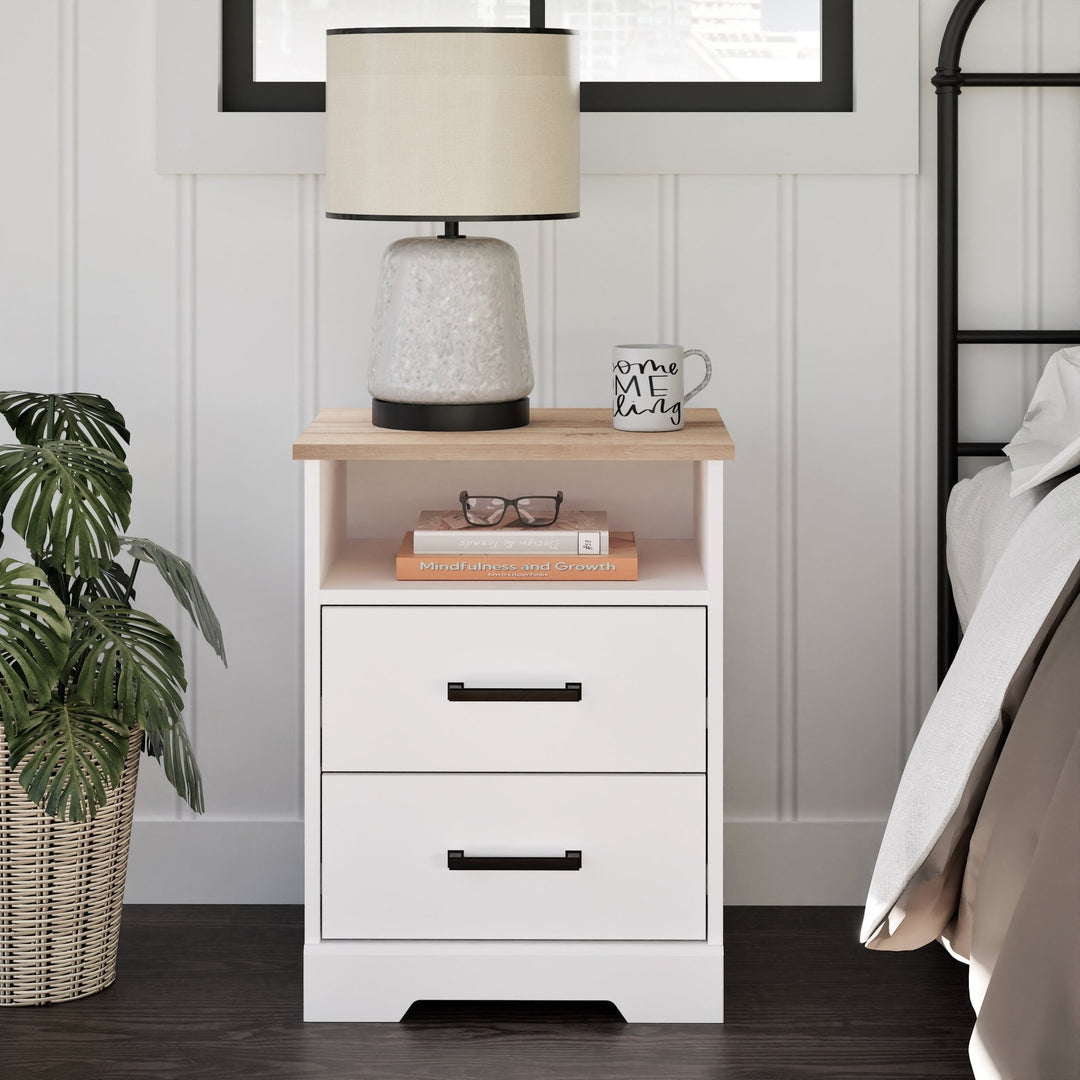 Rustic Ridge 2-Drawer Nightstand