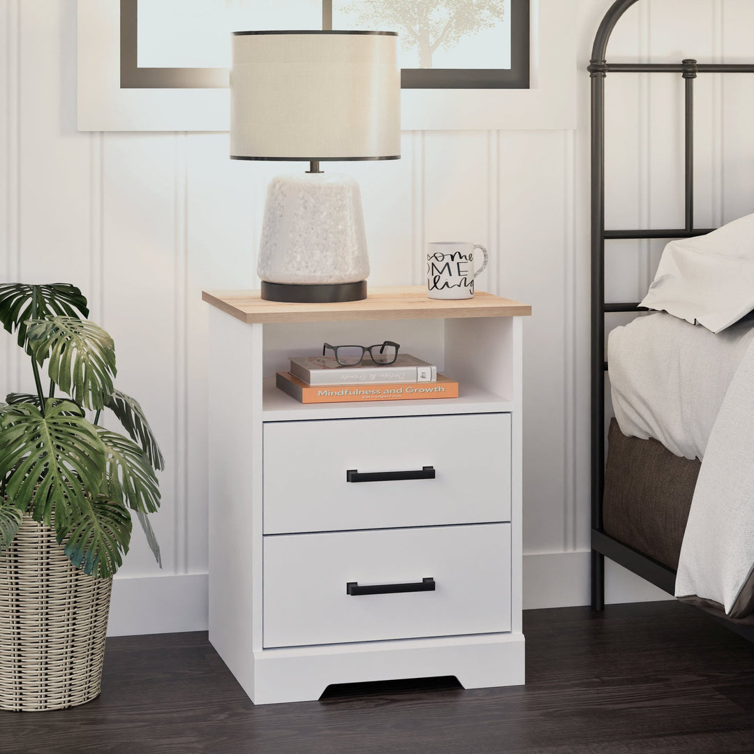 Rustic Ridge 2-Drawer Nightstand