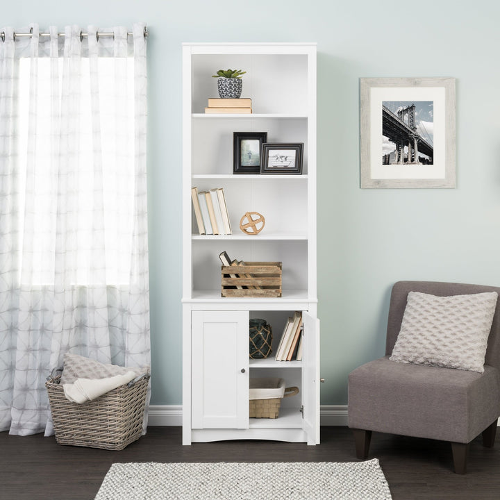 Sonoma 80" Panel Door Bookcase