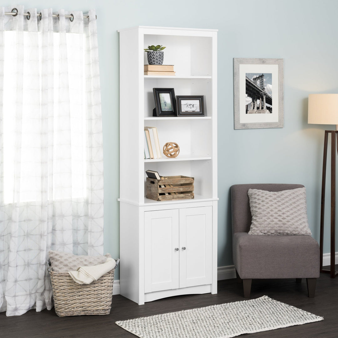 Sonoma 80" Panel Door Bookcase