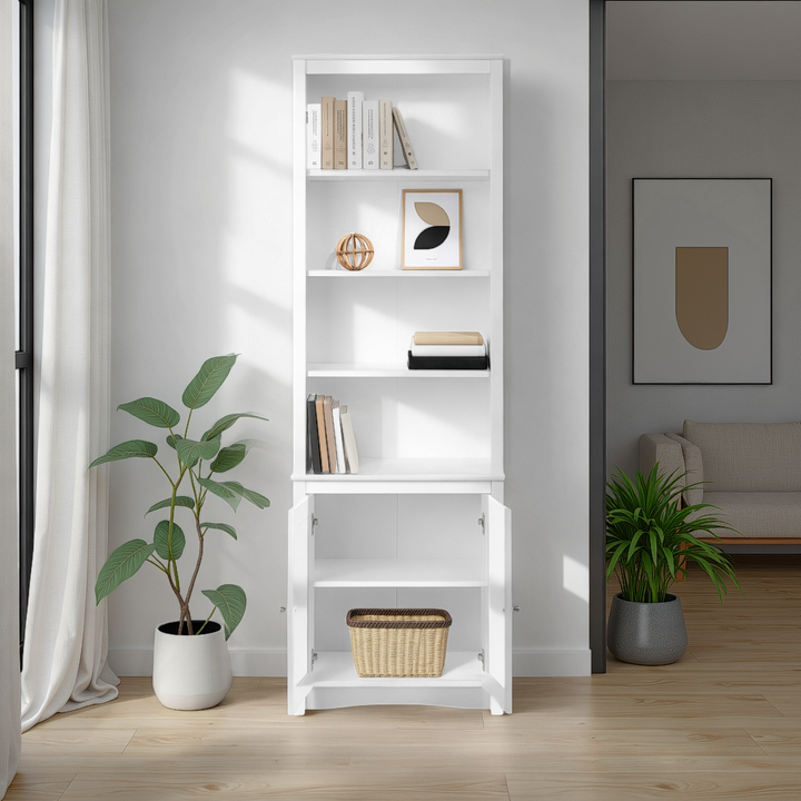 Sonoma 80" Panel Door Bookcase