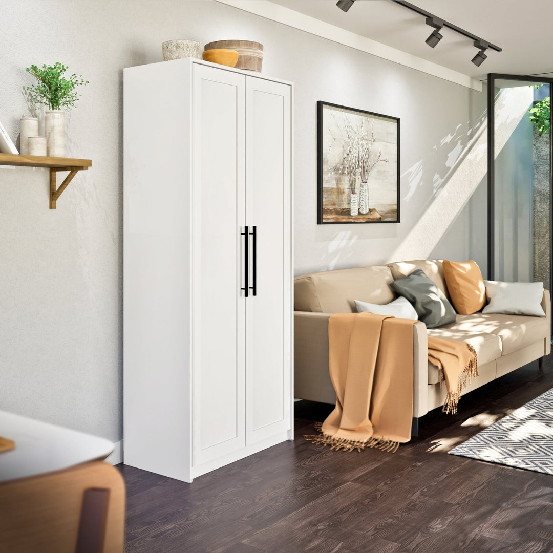Elite Premium 32" 2-Door Panel Storage Cabinet
