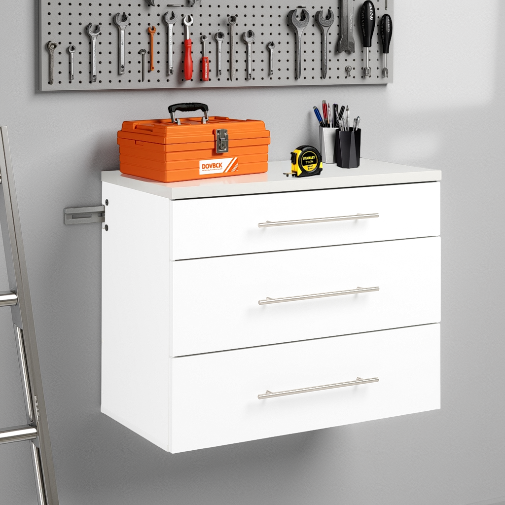 HangUps 30" 3-Drawer Base Storage Cabinet