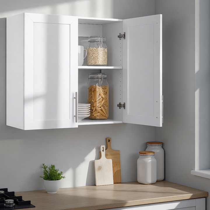 Elite 32" 2-Door Panel Upper Storage Cabinet