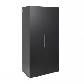 HangUps 36" Large Storage Cabinet, Black
