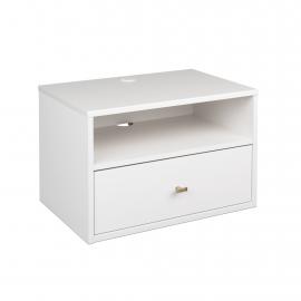 Hanging Nightstand with Drawer